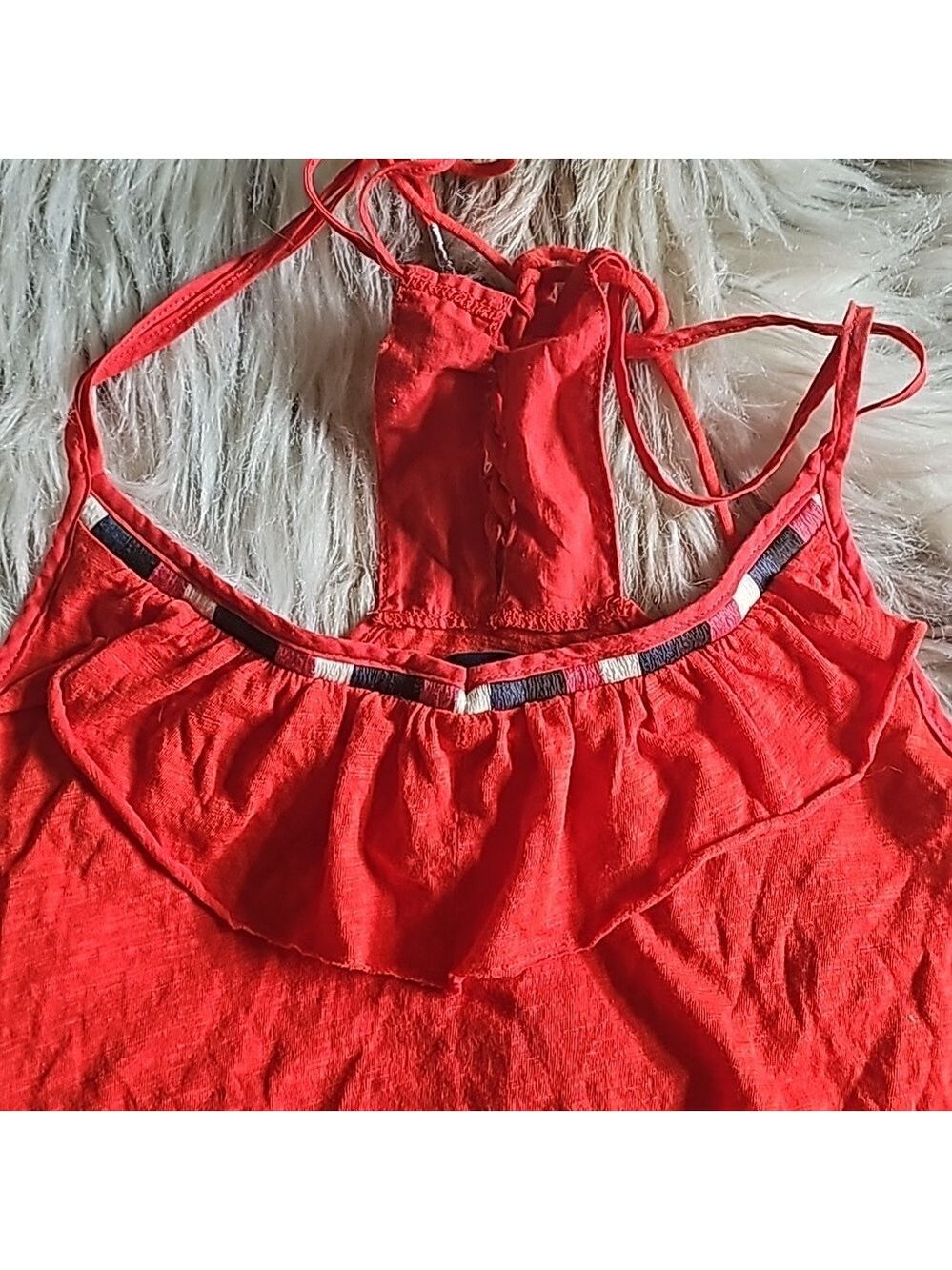 American Eagle Ruffle Top - Picture 4 of 4